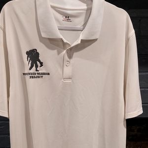 Mens XL wounded warrior under armour shirt
